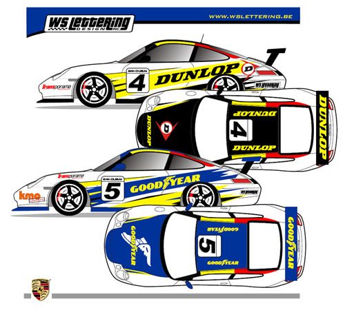 De livery van First Motorsport voor Dubai